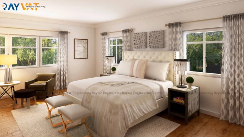 1.Rustic Bedroom Interior Design San Jose CA