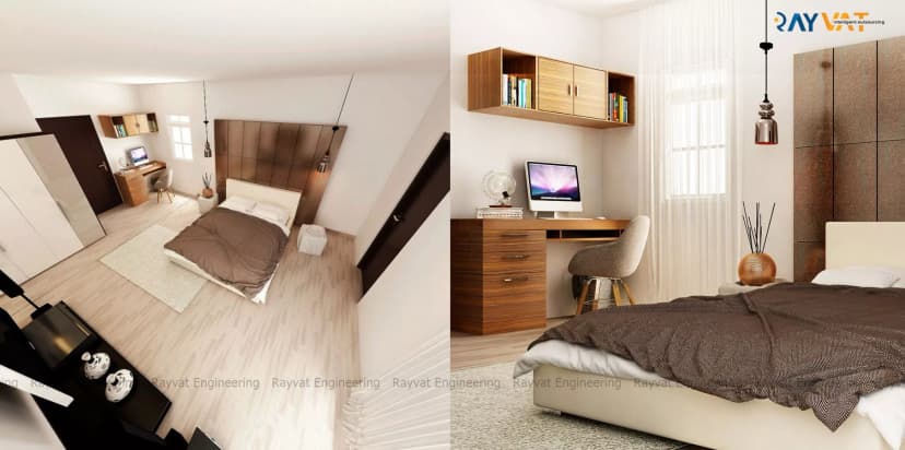 Abstact Bedroom Design