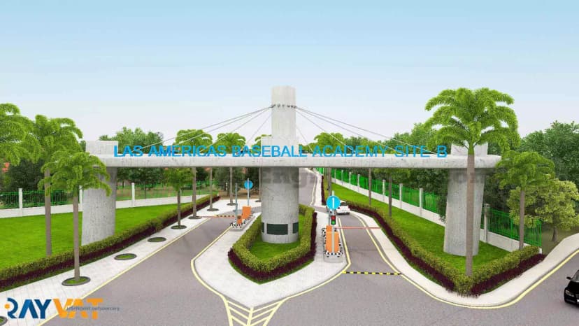 LA Baseball Academy Site B Main Gate Enterance 1