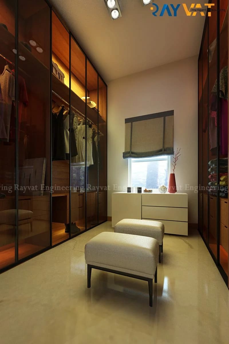 Legarden Master bed Walk in wardrobe CairoEgypt 1